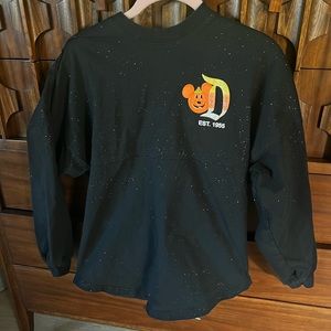 Disneyland Halloween sparkly black women’s spirit jersey